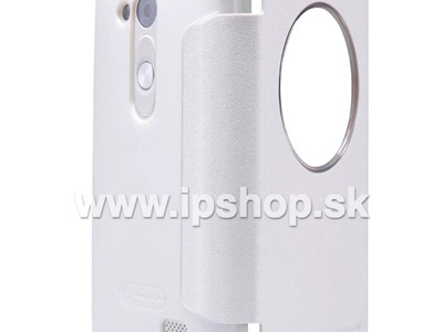 Window Side Flip pouzdro pro LG D290n L Fino / LG D295n L Fino Dual SIM b�l� **AKCE!!