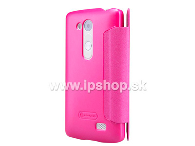 Window Side Flip pouzdro pro LG D290n L Fino / LG D295n L Fino Dual SIM r��ov� **AKCE!!