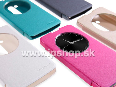 Window Side Flip pouzdro pro LG D290n L Fino / LG D295n L Fino Dual SIM r��ov� **AKCE!!