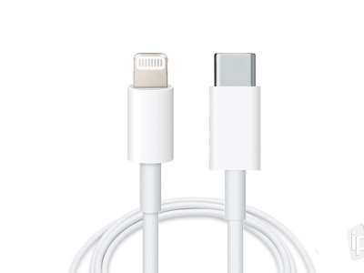 Lightning - USB-C Cable (1m) - Nabjac a synchronizan kabel Lightning / USB-C (bl )
