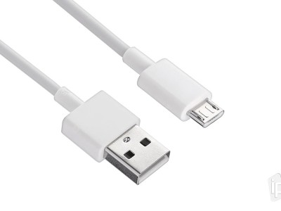 KAKU nabíjací a synchronizačný kábel Micro USB (1m) biely