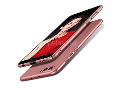Slim Line Elitte Rose Gold (růžový) - plastový ochranný kryt (obal) na Honor View 10