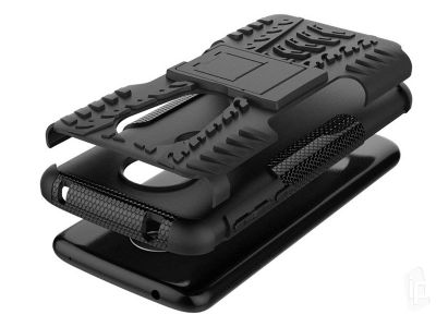 Spider Armor Case (ierny) - Odoln ochrann kryt (obal) na Moto E5 Play