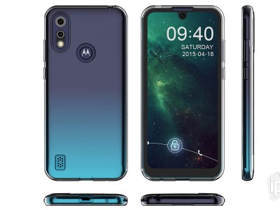 Ochrann� kryt (obal) TPU Ultra Slim Clear (��ry) na Moto E6S Plus 2020