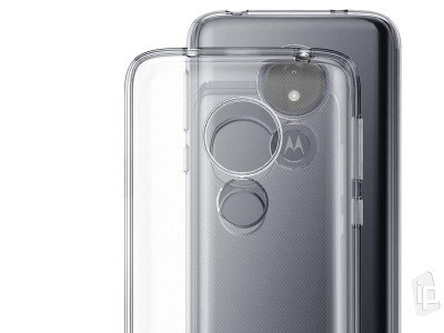 2x ochrann� kryt (obal) TPU Ultra Clear (��ry) na Moto G7 Power **AKCIA!!