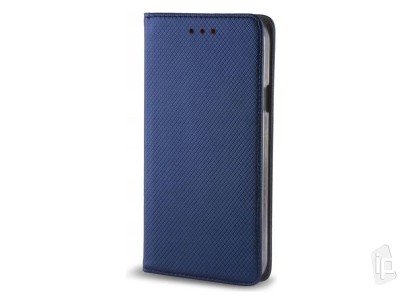 Fiber Folio Stand Blue (modr) - Flip puzdro na Motorola G8 Power