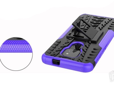 Spider Armor Case (ierny) - Odoln ochrann kryt (obal) na Moto G9 Play
