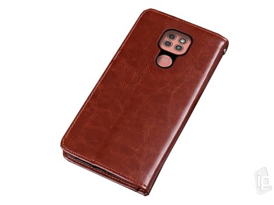 Elegance Stand Wallet Blue (modr�) - Pe�a�enkov� puzdro na Moto G9 Play
