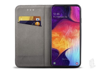 Fiber Folio Stand Blue (modr�) - Flip pouzdro na Moto G9 Play