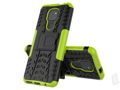 Spider Armor Case (ierno-zelen) - Odoln ochrann kryt (obal) na Moto G9 Play