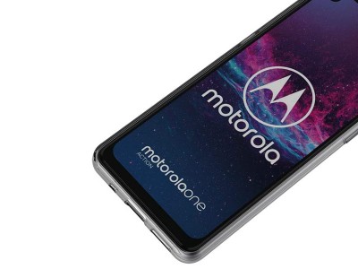 Ultra Clear - Ochrann� kryt pre Motorola One Action (��ry) **AKCIA!!