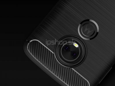 Fiber Armor Defender Grey (�ed�) - odoln� ochrann� kryt (obal) na Moto E5 Plus **AKCIA!!