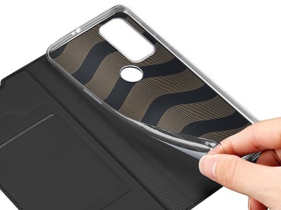 Luxusn� Slim Fit puzdro (�ierne) pre Motorola G10 / G10 Power / G30