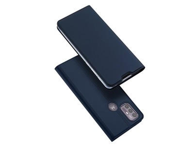 Luxusn Slim Fit puzdro (modr) pre Motorola G10 / G10 Power / G30