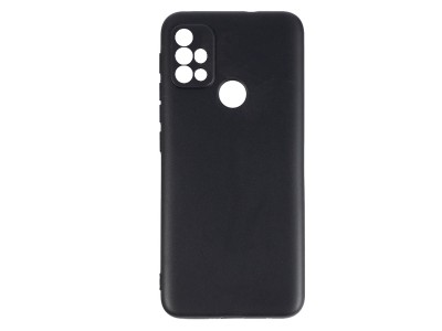 Liquid Silicone Cover (ierny) - Ochrann kryt s ochranou kamery pre Motorola G10 / G10 Power / G20 / G30