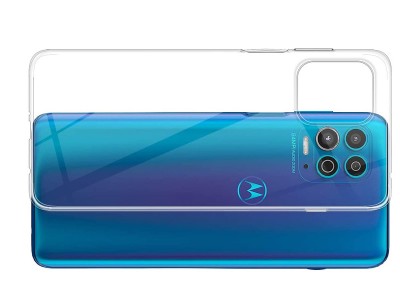 Ultra Slim Clear - Tenk ochrann kryt pre Motorola G100 (ry)