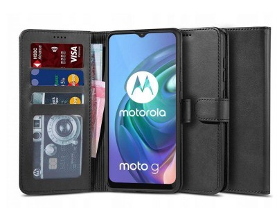 Tech-Protect Wallet – Peňaženkové puzdro pre Motorola Moto G31 / G41 (čierne)