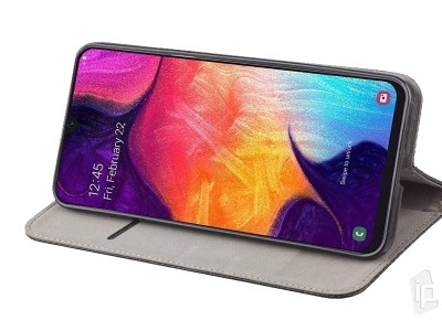 Fiber Folio Stand Gold (zlat�) - Flip puzdro na Moto G8 Power