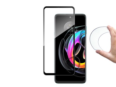 Flexi Glass - Flexibilné sklo na displej pro Motorola Moto Edge 20 (černé)