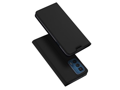 Luxusné Slim Fit puzdro (čierna) pre Motorola Moto Edge 20 Pro