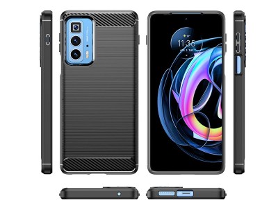 Fiber Armor Defender � Ochrann� kryt pro Motorola Moto Edge 20 Pro (�ern�)