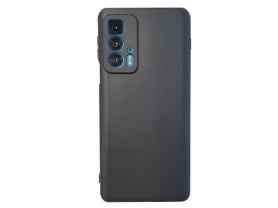 Matte TPU Black - Ochranný kryt s ochranou kamery pre Motorola Moto Edge 20 Pro (čierny)