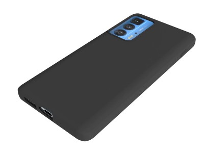 Matte TPU Black - Ochrann� kryt pre Motorola Moto Edge 20 Pro (�ierny)