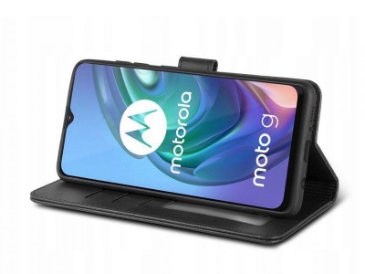 Tech-Protect Wallet  Penenkov pouzdro pro Motorola G10 / G10 Power / G20 / G30 (ern)