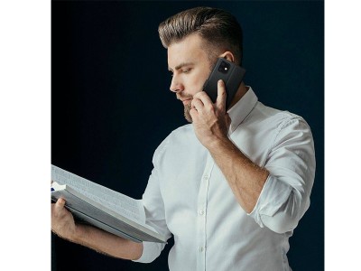 Tech-Protect Wallet � Pe�a�enkov� puzdro pre Motorola Moto G60s (�ierne)