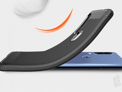 Fiber Armor Defender Black (�ierny) - Odoln� ochrann� kryt (obal) na Moto One Action