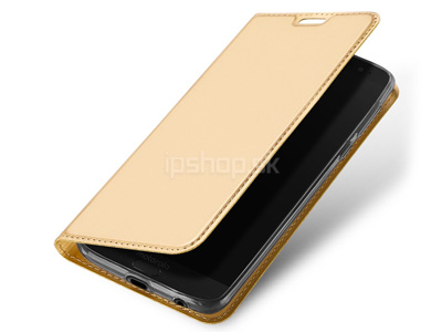 Luxusn Slim Fit puzdro Gold (zlat) pre Lenovo Moto G6 Plus