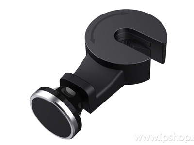 Magnetic Car Seat Holder - Univerz�lny magnetick� dr�iak na opierku hlavy pre smartf�n (�ierny)