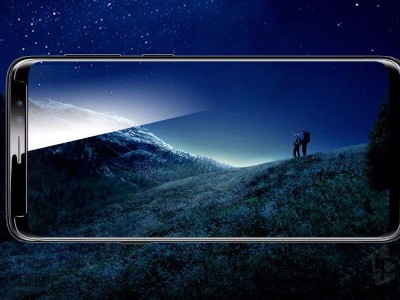 MyScreen Impact Glass edge3D (ierne) - Tvrden sklo na cel displej pre Samsung Galaxy S9