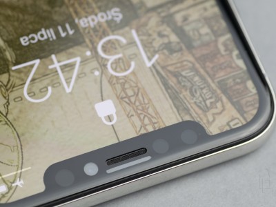 MyScreen Impact Glass edge3D (ierne) - Tvrden sklo na cel displej pre Apple iPhone X /XS