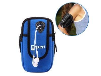 Nexeri Sport Bag (modré) – Športové puzdro na ruku pre smartfón (do 6.7")