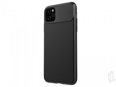 Slim CamShield (�ierny) - Plastov� kryt (obal) s ochranou kamery na Apple iPhone 11 Pro
