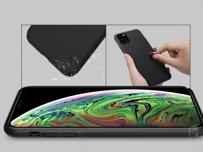 Exclusive SHIELD (ierny) - Luxusn ochrann kryt (obal) pre Apple iPhone 11 Pro