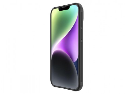 Nillkin CamShield Pro (�ierny) - Plastov� kryt (obal) s ochranou kamery na iPhone 14
