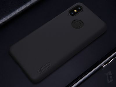Exclusive SHIELD Black (ierny) - Luxusn ochrann kryt (obal) + flia na displej pre Xiaomi Mi 8