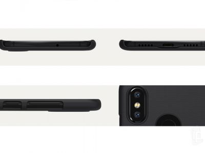 Exclusive SHIELD Black (ern) - Luxusn ochrann kryt (obal) + flie na displej pro Xiaomi Mi 8