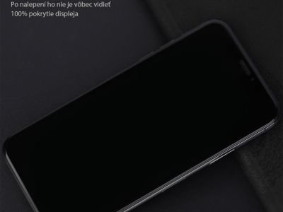3D CP+ MAX - Ultra odoln tvrzen sklo na cel displej pro Apple iPhone X / XS / iPhone 11 Pro - ern