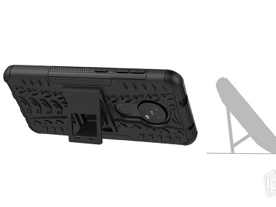 Spider Armor Case (ierny) - Odoln ochrann kryt (obal) na Nokia 6.2 / 7.2