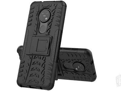 Spider Armor Case (ierny) - Odoln ochrann kryt (obal) na Nokia 6.2 / 7.2