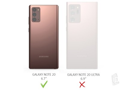 Fusion Ring Armor (erven) - Odoln kryt (obal) na Samsung Galaxy Note 20