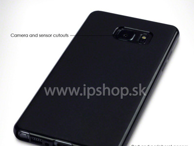Ochrann gelov/gumov kryt (obal) TPU na Samsung Galaxy Note 7 - ern