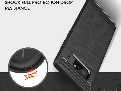 Fiber Armor Defender Black (ierny) - odoln ochrann kryt (obal) na Samsung Galaxy Note 8