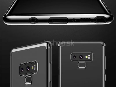 BASEUS Glitter Series Black (ierny) - Ochrann kryt (obal) na Samsung Galaxy Note 9 **AKCIA!!