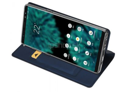 Luxusn Slim Fit puzdro Navy Blue (tmavomodr) na Samsung Galaxy Note 9