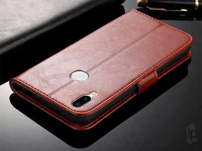 Elegance Stand Wallet (hned) - Peaenkov puzdro na Huawei Nova 3