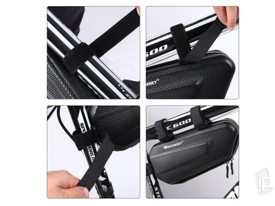 Odoln� �portov� ta�ka na r�m bicykla (�ierna)